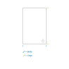 100 x 200 x 0,025 mm, LDPE - Flachbeutel, mit Recyclingsymbol, - Preis pro VE